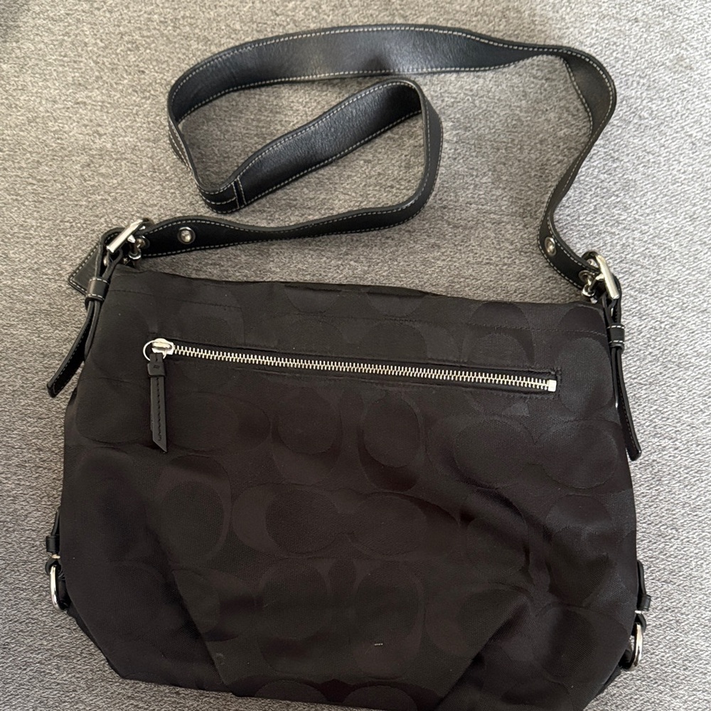 Black Coach Crossbody Bag